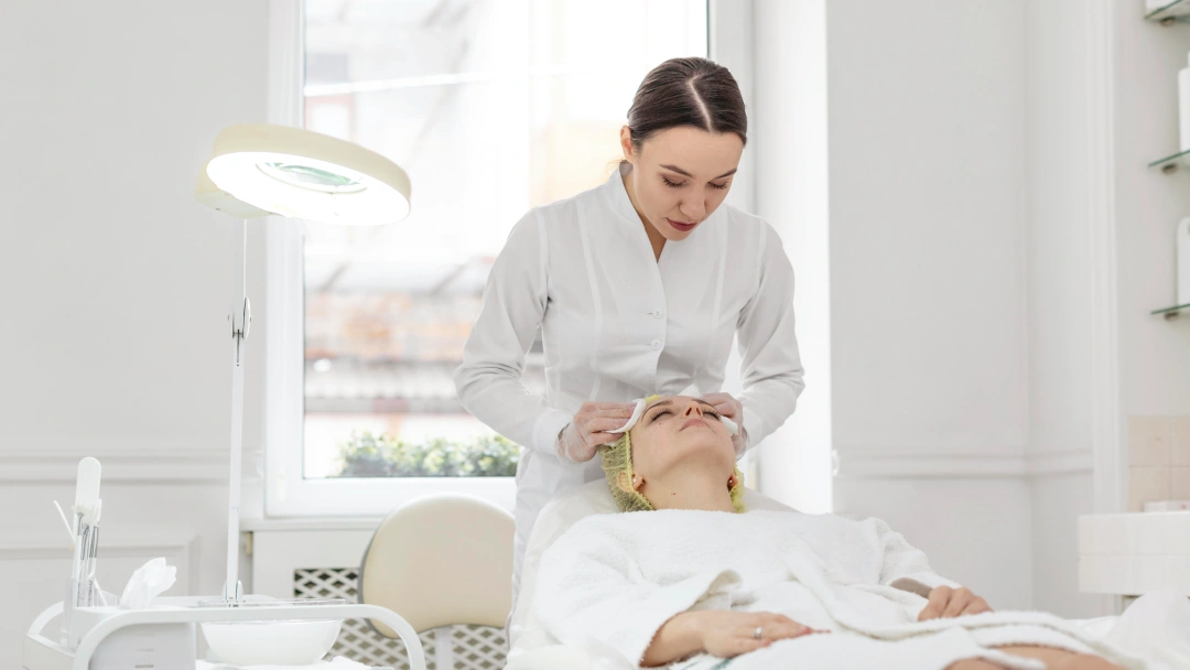 woman-beauty-clinic-face-treatment (1) - The Skin Suite medical spa near me