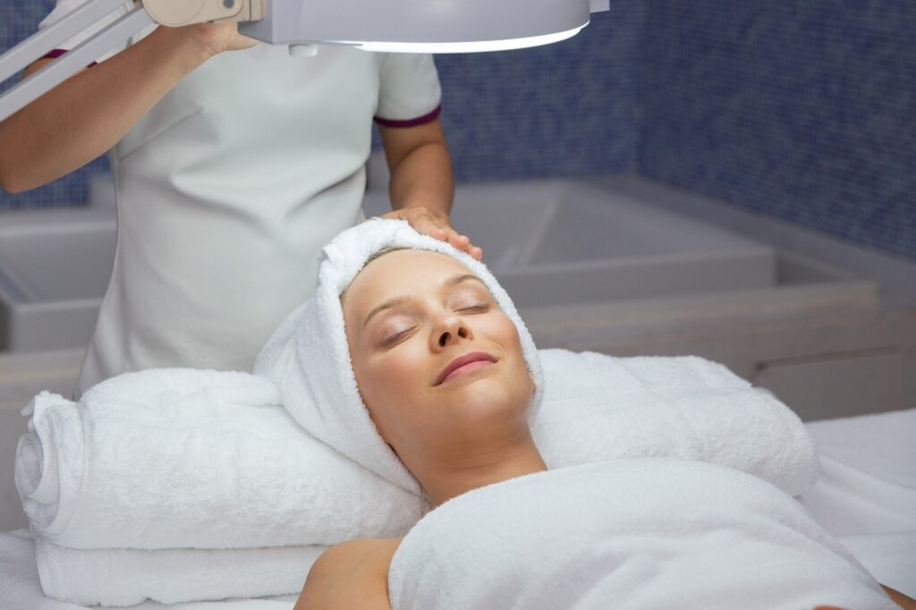 facial glowing skin treatment